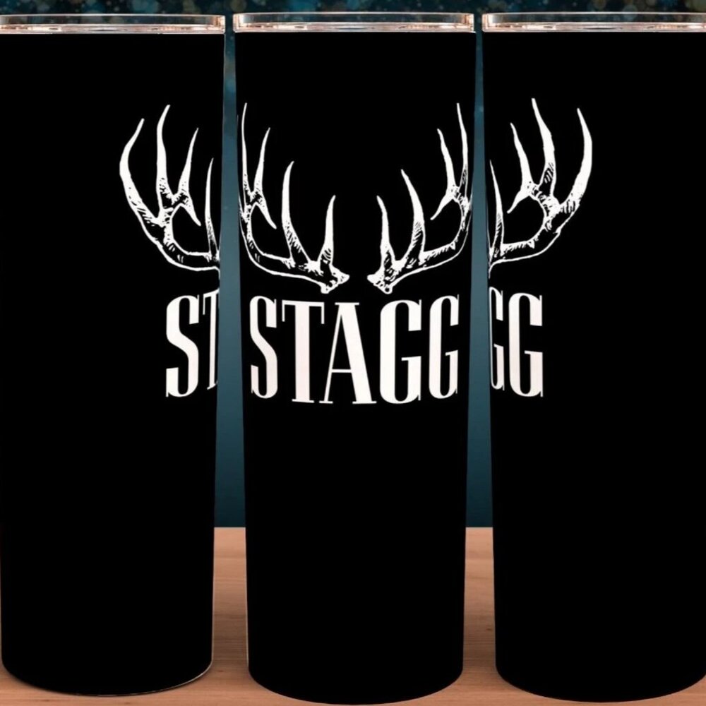 Stagg Kentucky Straight Bourbon Whiskey Cup Mug  Tumbler 20oz